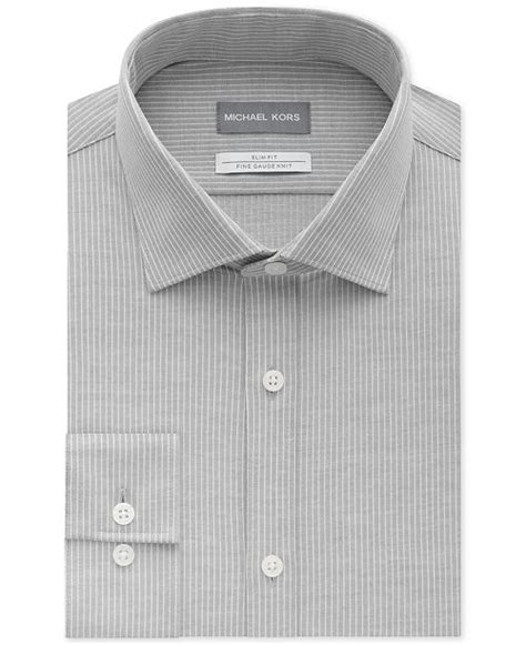 michael kors mens standard non iron slim fit|slim fit non iron dress shirts.